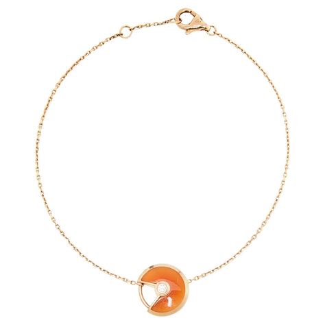 cartier amulette carnelian.